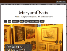 Tablet Screenshot of maryamovais.com